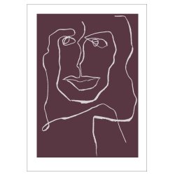 One Line Female Plum Limited Edition