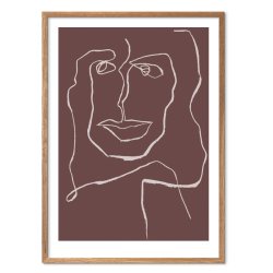 One Line Female Plum Limited Edition