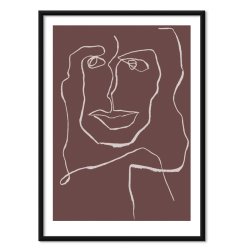 One Line Female Plum Limited Edition