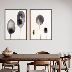 Organic Beige kunstplakat