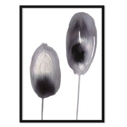 Organic Grey kunstplakat