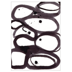 Scribbles kunstplakat