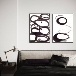 Scribbles kunstplakat