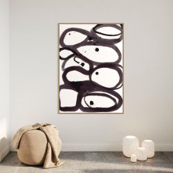 Scribbles kunstplakat