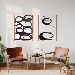 Scribbles kunstplakat