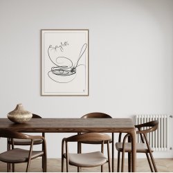 Spaghetti  art print