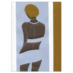 Standing Girl kunstplakat