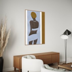 Standing Girl kunstplakat
