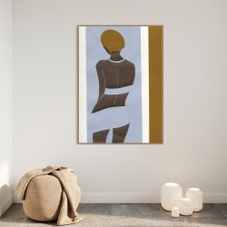 Standing Girl kunstplakat