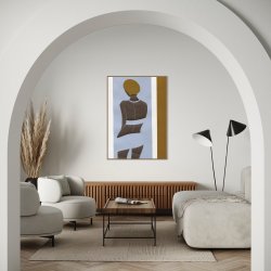 Standing Girl kunstplakat