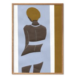 Standing Girl kunstplakat