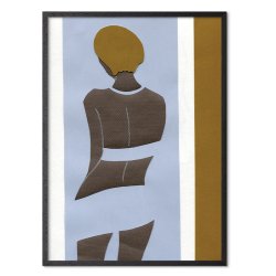 Standing Girl kunstplakat