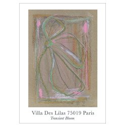 Transient Bloom kunstplakat