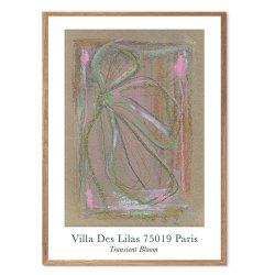 Transient Bloom kunstplakat