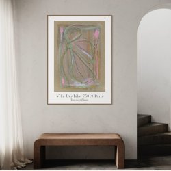 Transient Bloom kunstplakat