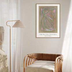 Transient Bloom kunstplakat