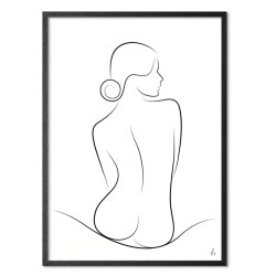 Wave Silhouette Silhouette Art Print