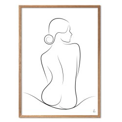 Wave Silhouette Silhouette Art Print
