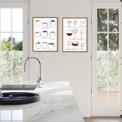 Coffee Cups art print